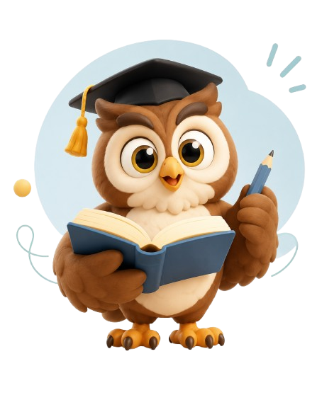 Mascot Smart Kids Owl
